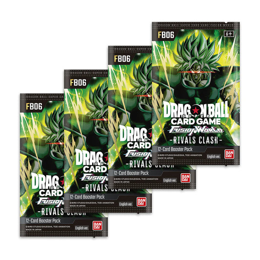 Dragon Ball Card Game - Fusion World FB06 - Rivals clash - bustina sigola - ENG