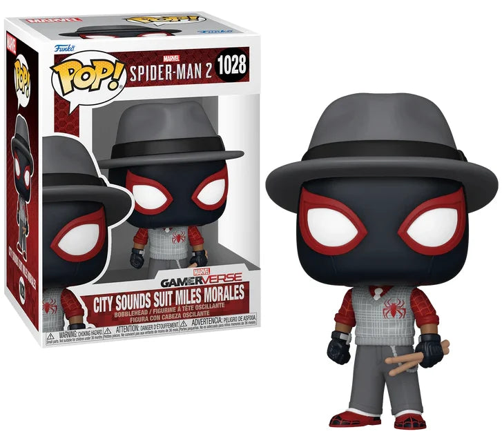 FUNKO POP - SPIDER MAN 2 - City Sounds Suit Miles Morales 1028