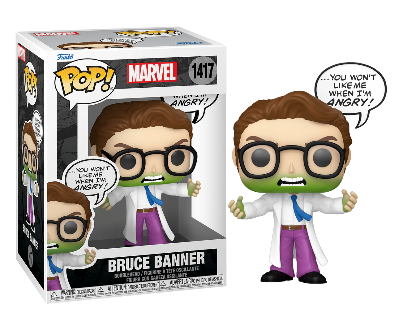 FUNKO POP - MARVEL - Bruce Banner 1417