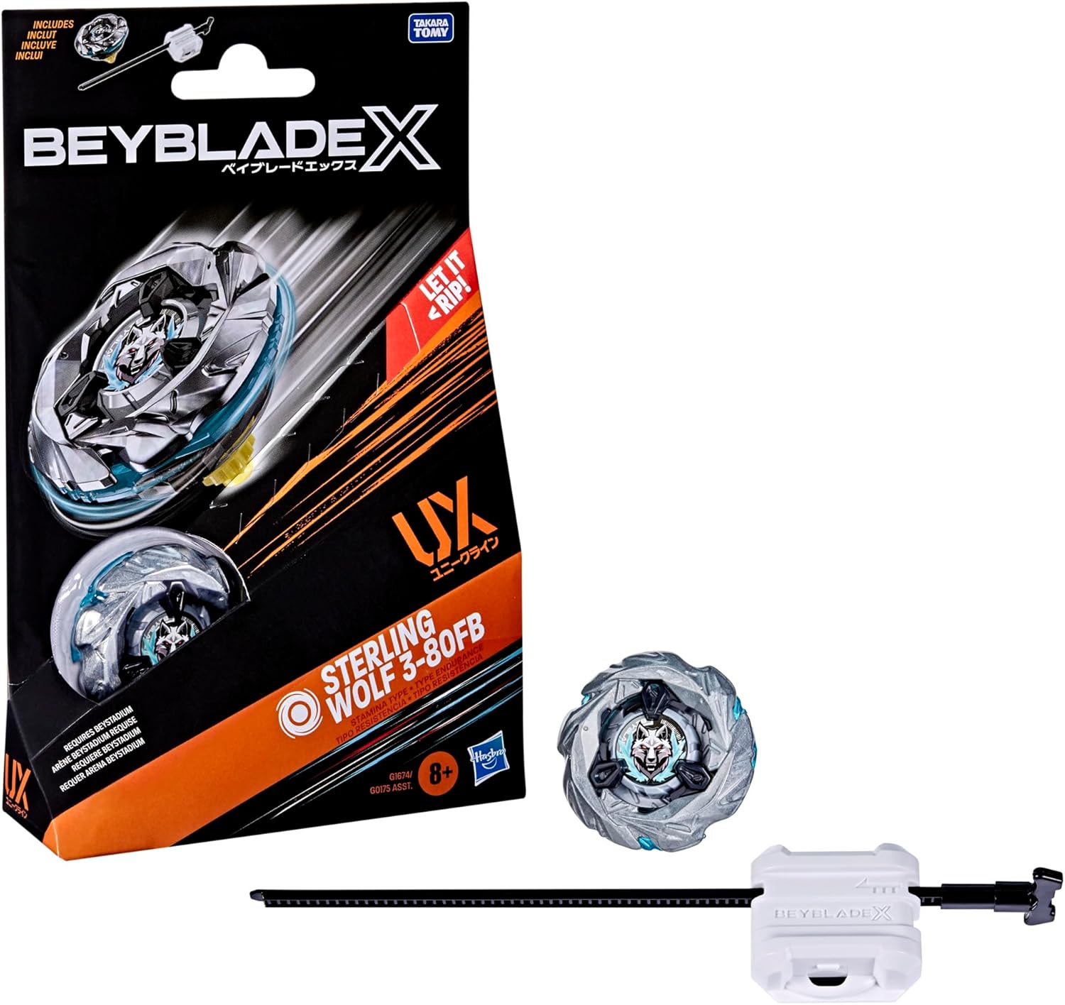 HASBRO - Beyblade X - Sterling Wolf 3-80 FB