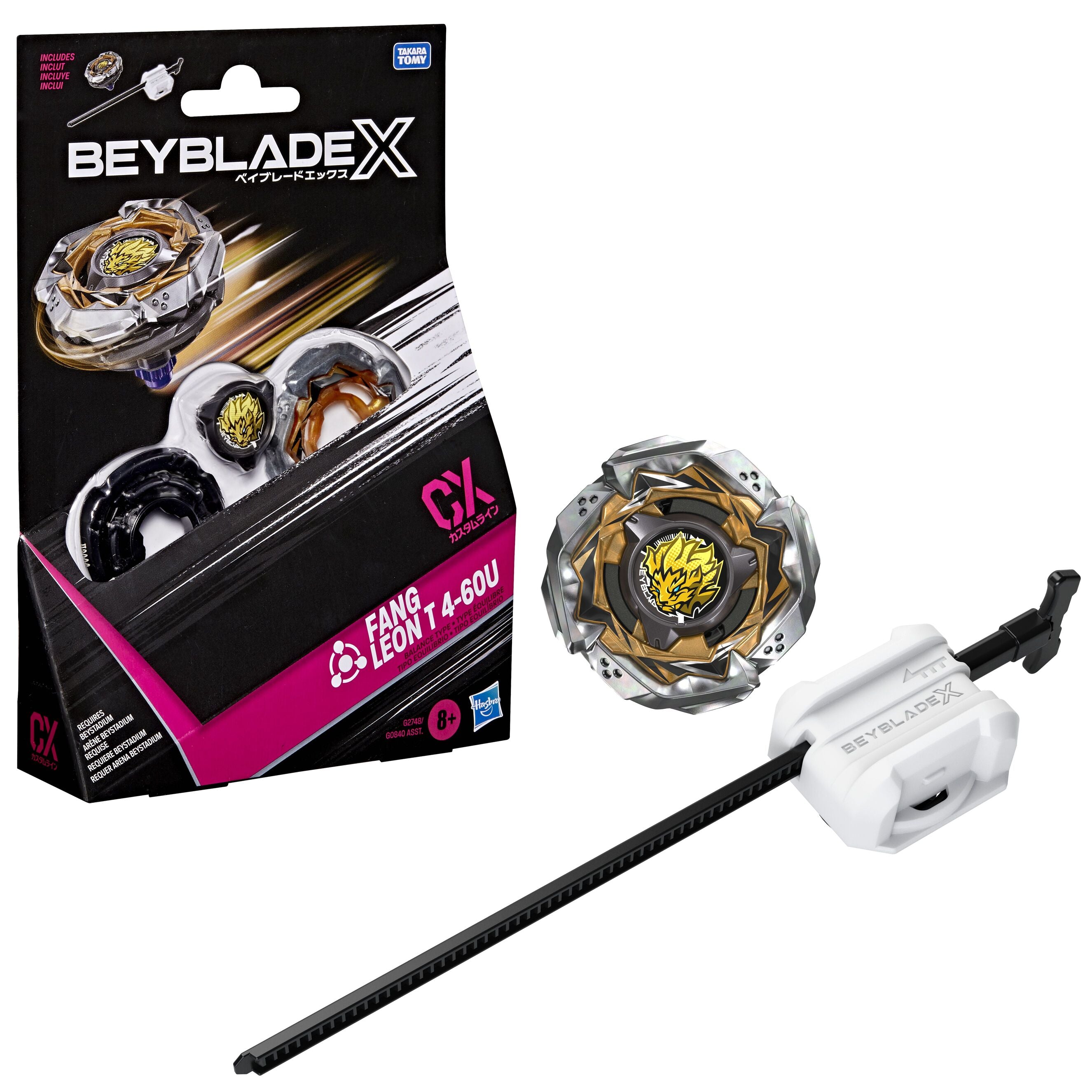 HASBRO - BEYBLADE-X - FANG LEON T 4-60U