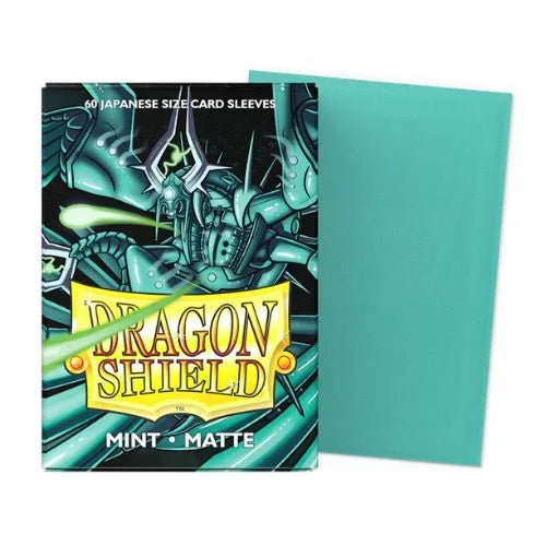 Dragon Shield - Japanese Size - Mint Matte (60 Bustine)