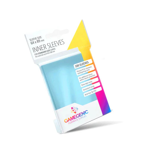GAMEGENIC - INNER SLEEVES - 100 PZ