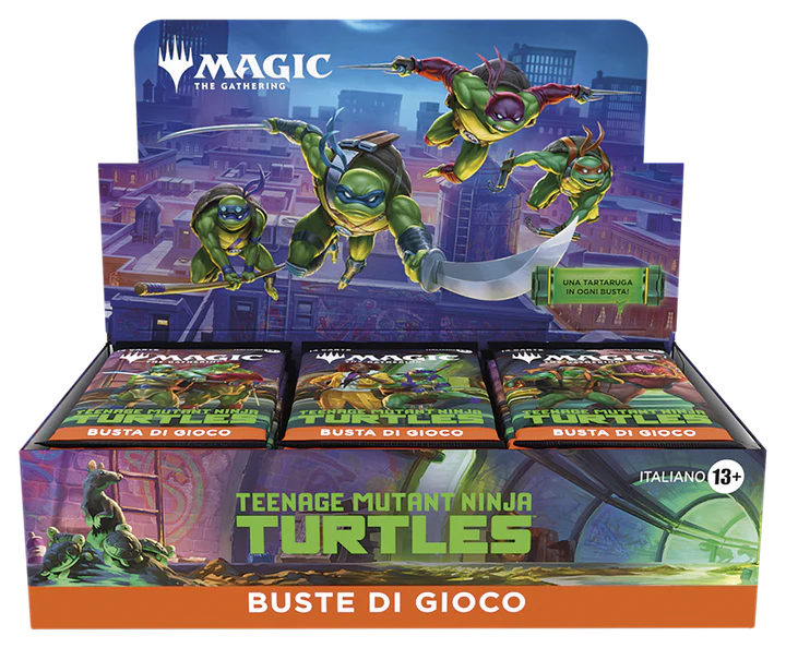 MAGIC The Gathering - TEENAGE MUTANT NINJA - Box 30 Bustine (ITA)