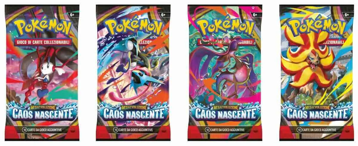 Pokemon - CAOS NASCENTE - bustina singola - ita