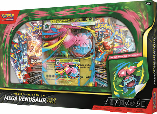 Collezione Premium Pokemon  - Mega Venusaur EX - ITA