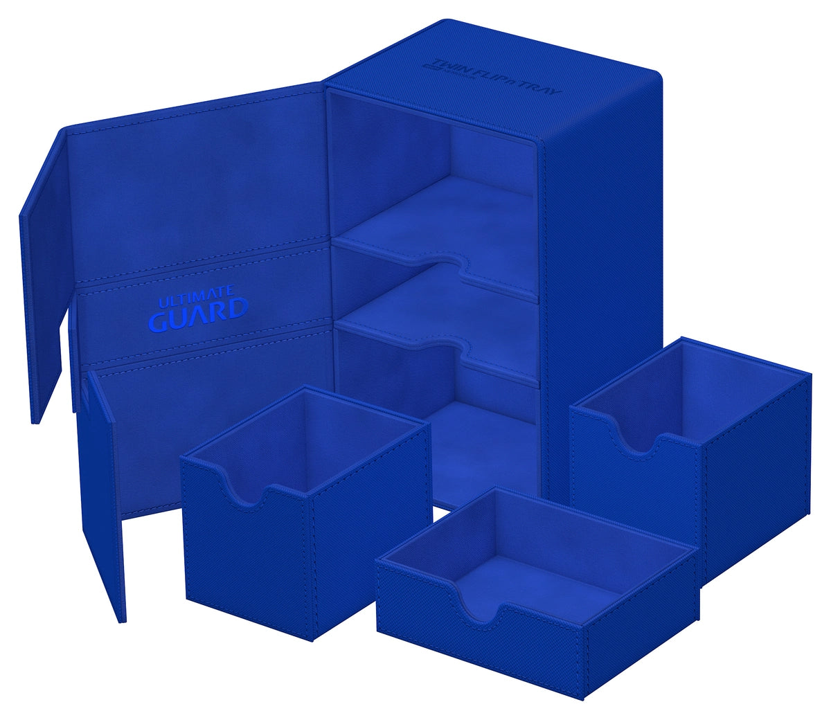 Ultimate Guard - Deck Box - Twin Flip'n'Tray 160+ Xenoskin - Blue