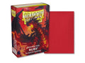 Dragon Shield - Japanese Size - Ruby MATTE - (60 Bustine)