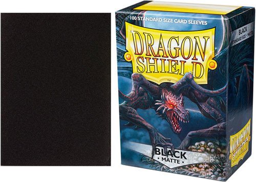 Dragon Shield - Standard - Black Matte (100 Bustine)