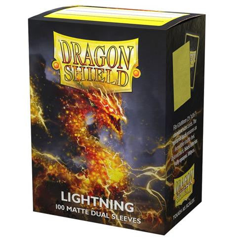 Dragon Shield - Standard - LIGHTNING DUAL MATTE (100 Bustine)