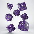Q WORKSHOP - CLASSIC RPG DICE SET - KIT 7 DADI viola