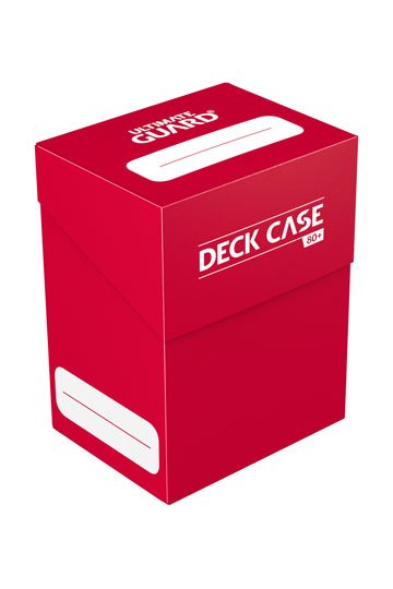 Ultimate Guard - SOFT DECK BOX - ( 80 + CARDS) Red