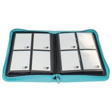 Ultra Pro - Album Zippered 4 Tasche - azzurro