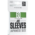 Gamegenic Just Sleeve - Japanese size Card Sleeves - VERDE (60 Sleeves)