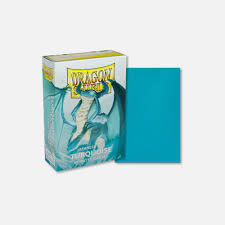 Dragon Shield - Japanese Size - TURQUOISE Matte (60 Bustine)