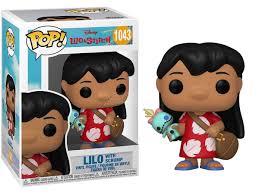 Funko Pop - Disney Lilo e Stitch - 1043 Lilo with Scrump