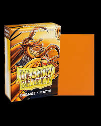 Dragon Shield - Japanese Size - Orange MATTE - (60 Bustine)