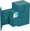 Ultimate Guard - Deck Box - Flip'n'Tray 80+ Xenoskin - Petrol