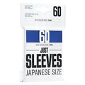 Gamegenic Just Sleeve - Japanese size Card Sleeves - BLUE (60 Sleeves)