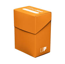 Ultra Pro - Deck Box Regular - (80+ cards) Arancione