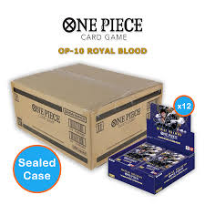 One Piece Card Game -  OP10 ROYAL BLOOD - SEALED BOOSTER BOX CASE (12 BOX) ENG