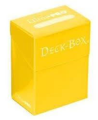 Ultra Pro - Deck Box Regular - (80+ cards) GIALLO
