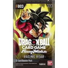 Dragon Ball Card Game - Fusion World FB03 - RAGING ROAR - bustina sigola - ENG
