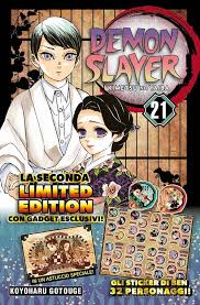 Star Comics - Demon Slayer - Koyoharu Gotouge - Vol. 21 Variant con Sottobicchieri