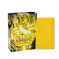 Dragon Shield - Japanese Size - YELLOW Matte (60 Bustine)