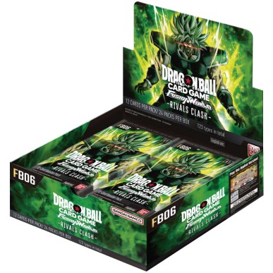 Dragon Ball Card Game - Fusion World FB06 - RIVALS CLASH - 24 pack booster box - ENG