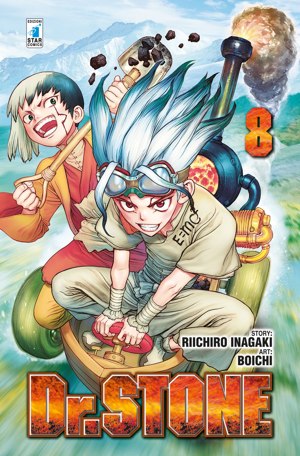 Star Comics - Dr. Stone - Riichiro Inagaki - vol. 8