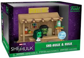 Funko Pop - Mini moments Marvel - She Hulk e Hulk