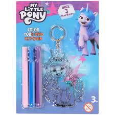 My Little Pony - Unicorno - Portachiavi da Colorare