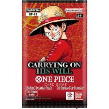 One Piece Card Game - OP13 Carrying on his Will - Bustina Singola - ENG