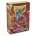 Dragon Shield - Japanese Size - MATTE CLEAR - (60 Outer sleeves)