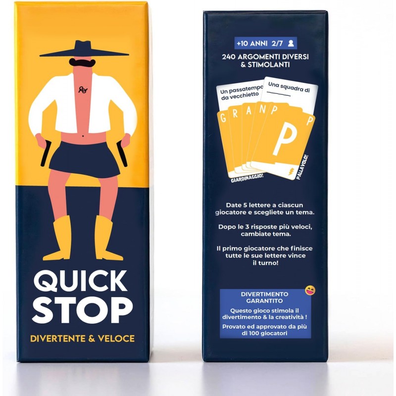 Asmodee - Party Game - QUICK STOP