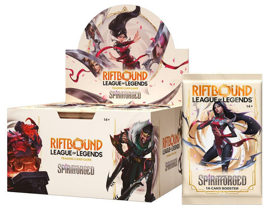 RIFTBOUND - League of Legends TCG - SPIRITFORGED - 24 pack booster Box - ENG