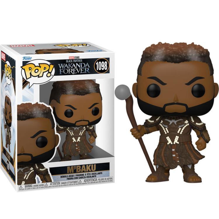 Funko Pop - Marvel Studios - WAKANDA FOREVER - M'BAKU 1098