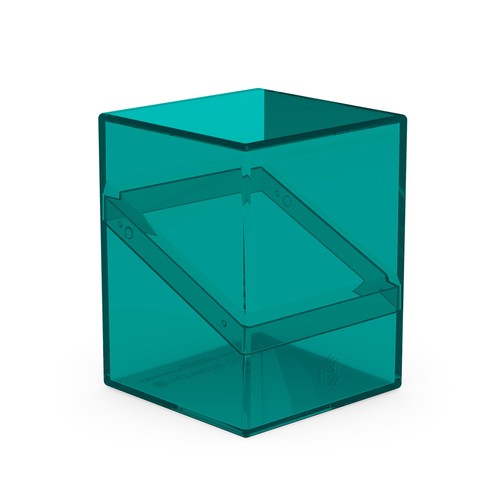 Ultimate Guard - CLEAR DECK BOX - (120+ CARDS) MALACHITE