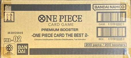One Piece Card Game -  PRB02 THE BEST VOL 2 - SEALED BOOSTER BOX CASE (10 BOX) ENG