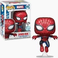 Funko Pop - Marvel Spiderman - 593 Spider-Man Diamond SP