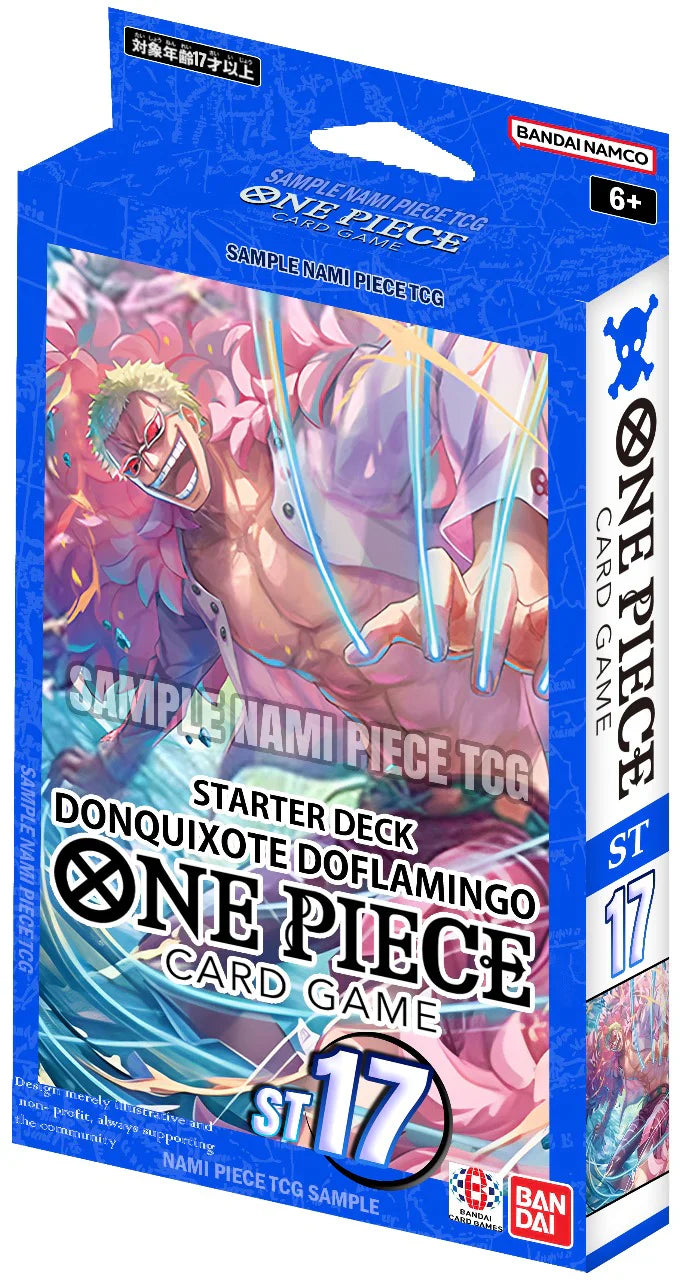 One Piece Card Game ST17 - DONQUIXOTE DOFLAMINGO - starter deck - ENG NO PRB PACK