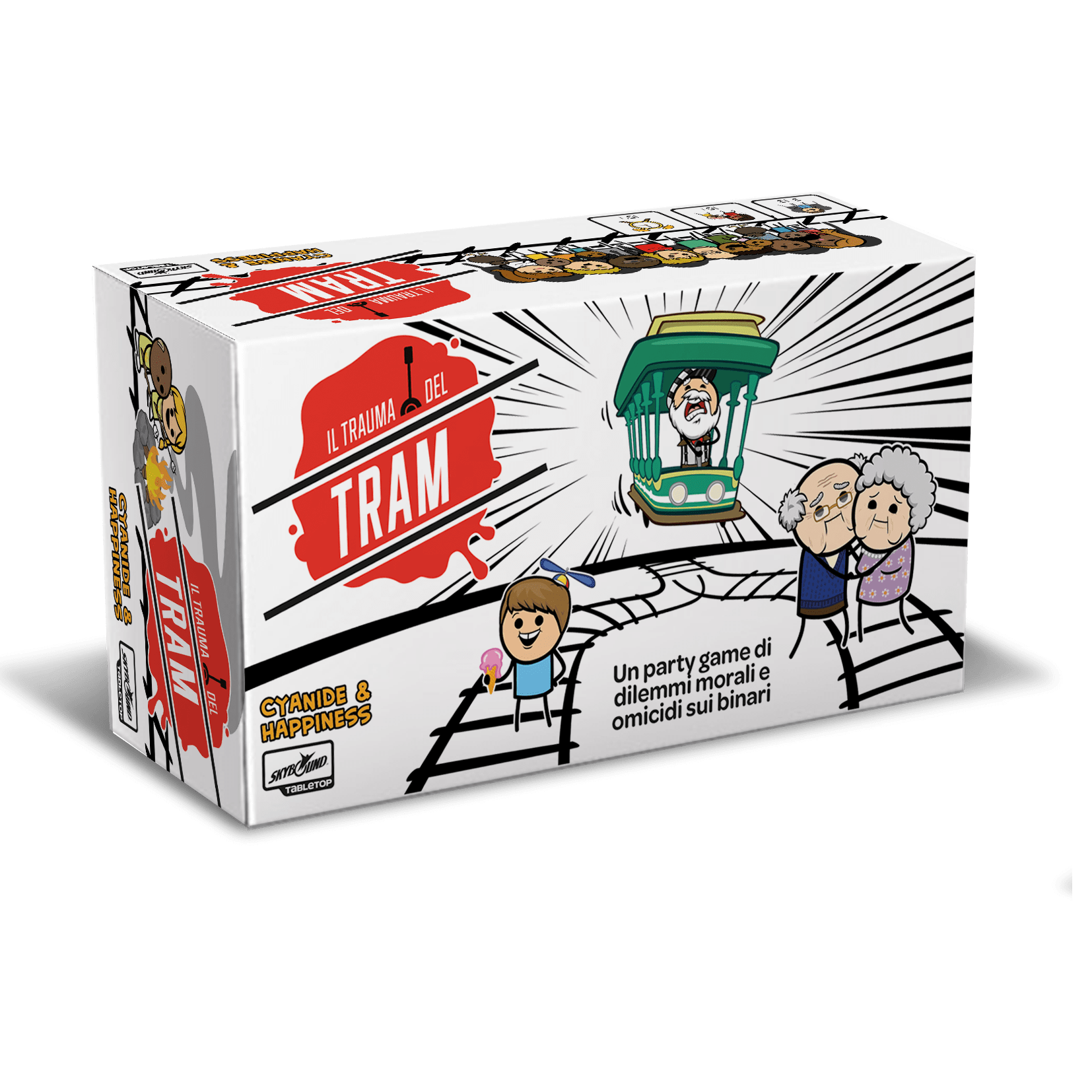 Asmodee - Party Game - IL TRAUMA DEL TRAM
