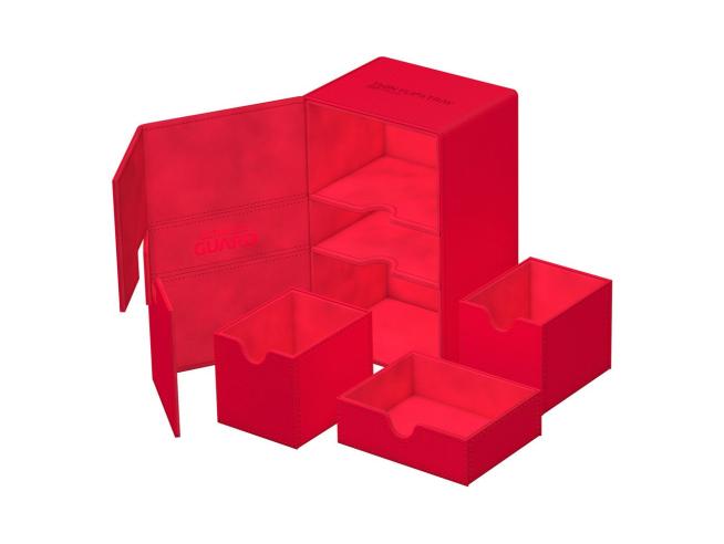 Ultimate Guard - Deck Box - Twin Flip'n'Tray 160+ Xenoskin - Red
