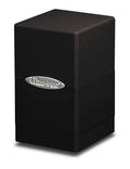 Ultra Pro - SATIN TOWER DECK BOX - 100+ double sleeve cards - BLACK